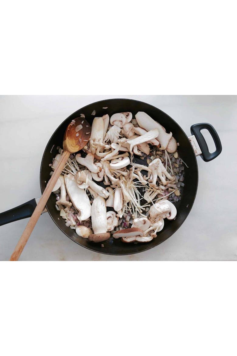 Classic 12-1/2 Inch Saute Pan with Lid, Alternate, color, Black