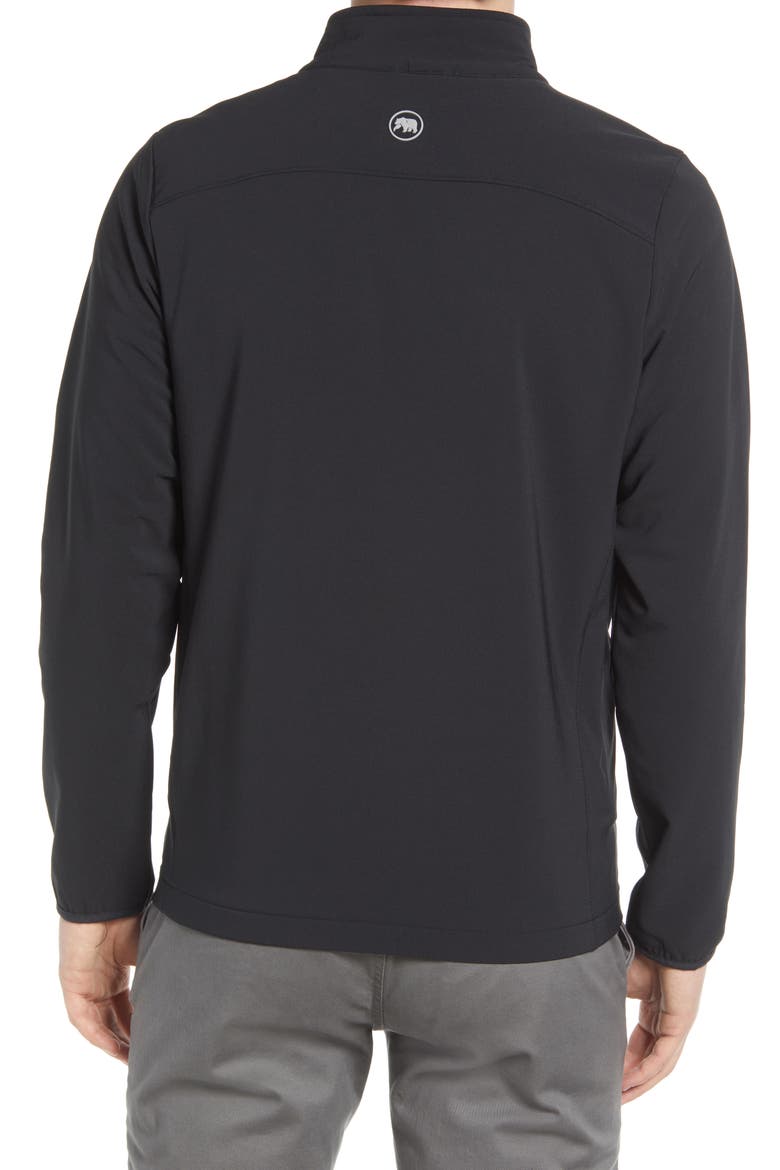 Three Season Soft Shell Jacket, Alternate, color, BLACK