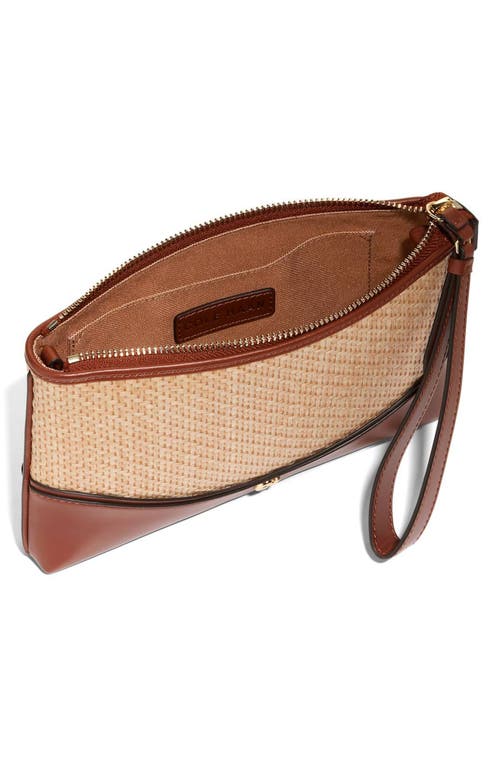 Cole Haan Essential Convertible Zip Pouch In Brown