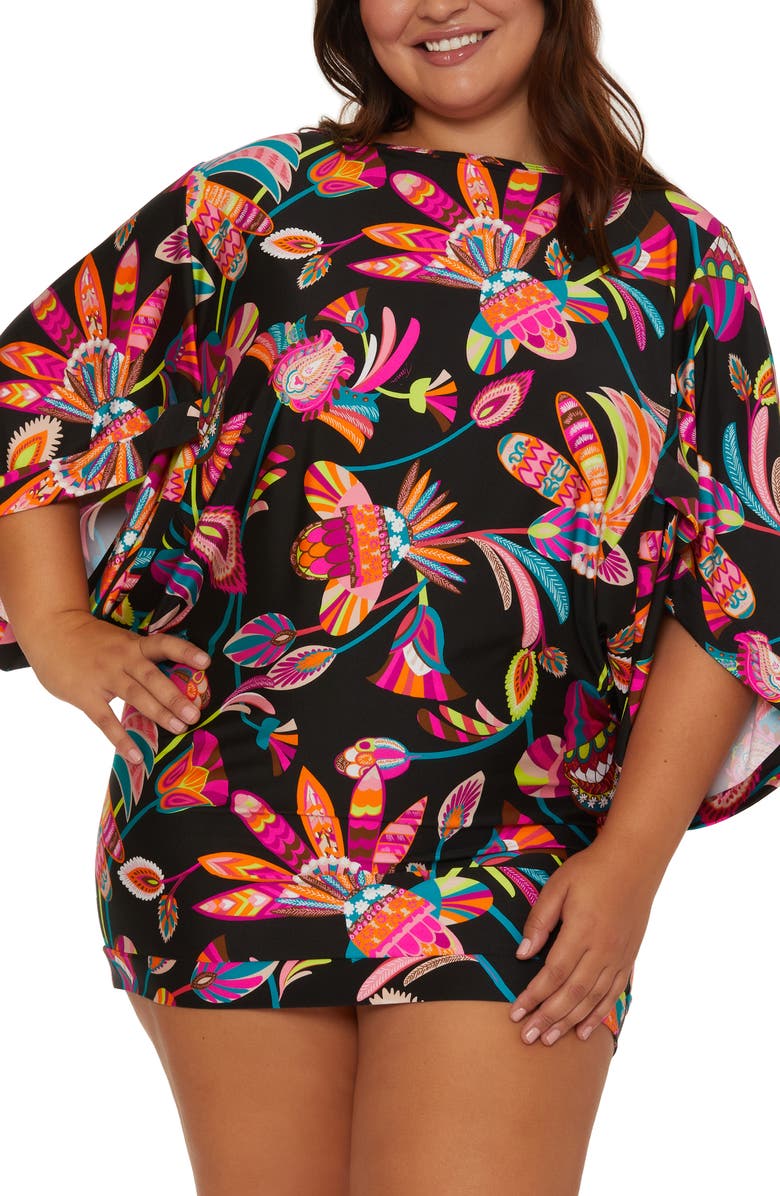 Trina Turk Luminary Cover-UpTunic, Alternate, color, 