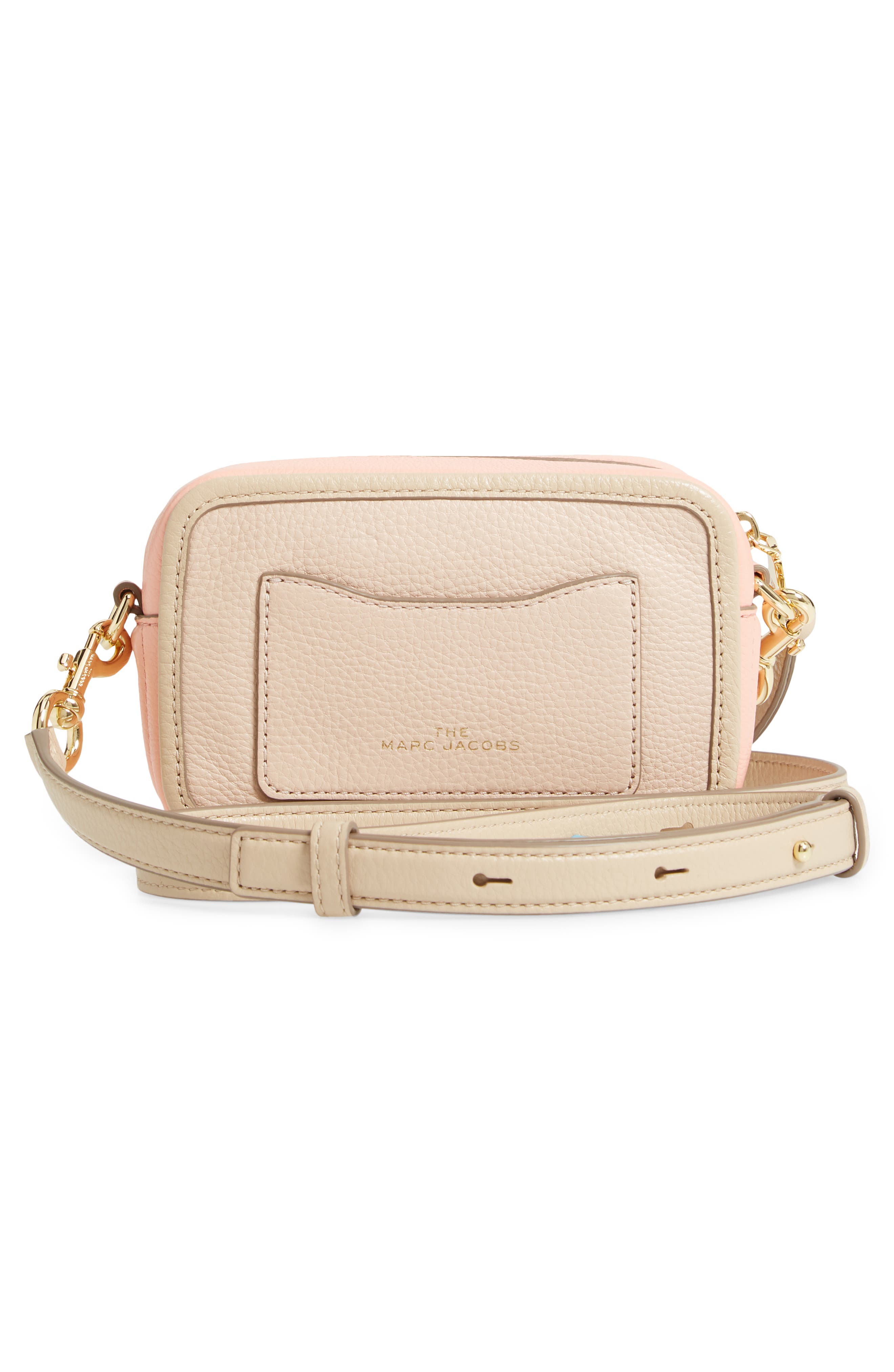 Marc Jacobs The Marc Jacobs The Softshot 17 Leather Bag, Alternate, color, 