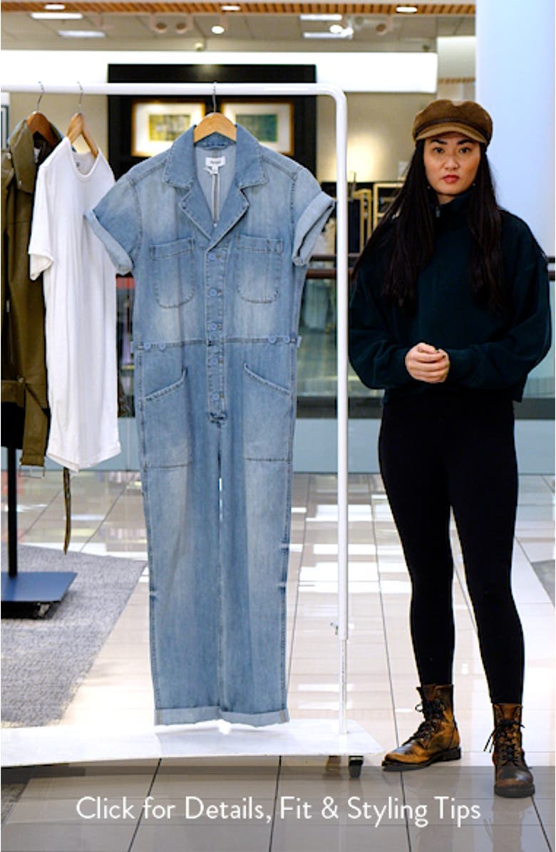 Grover Denim Jumpsuit, sales video thumbnail