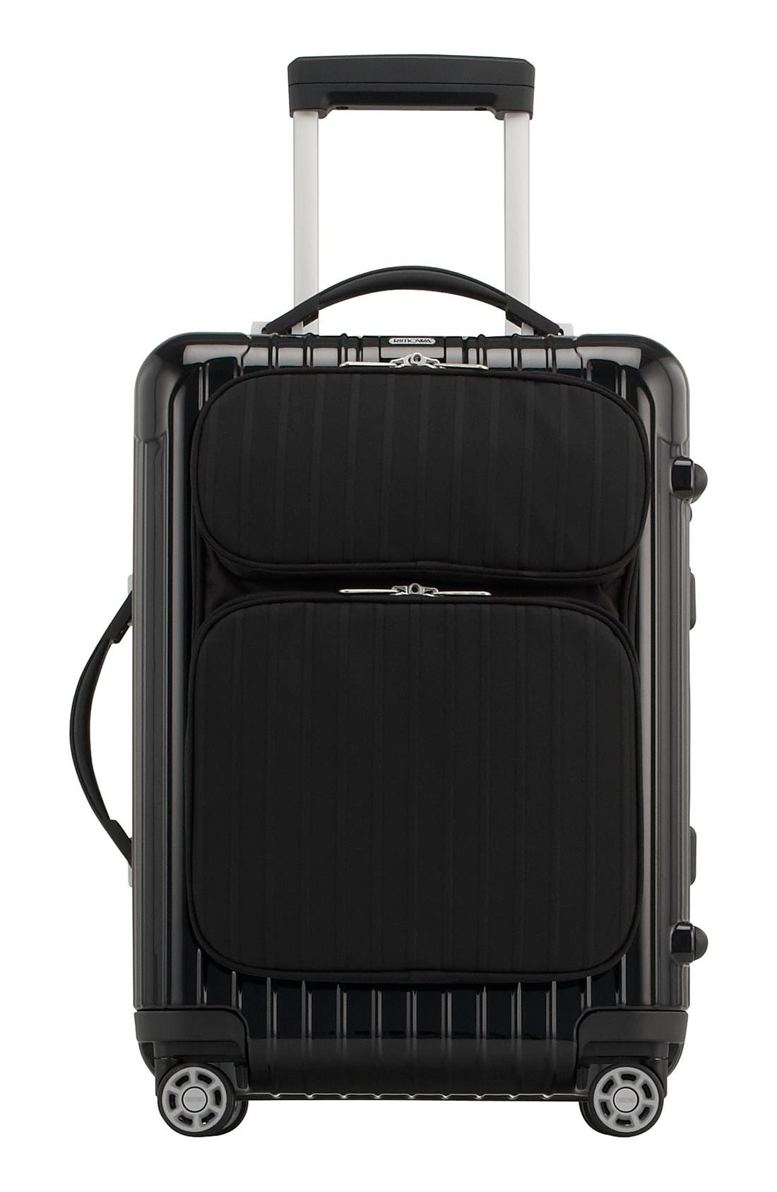 RIMOWA Salsa Deluxe Hybrid 22-Inch Multiwheel<sup>®</sup> Carry-On, Main, color, 