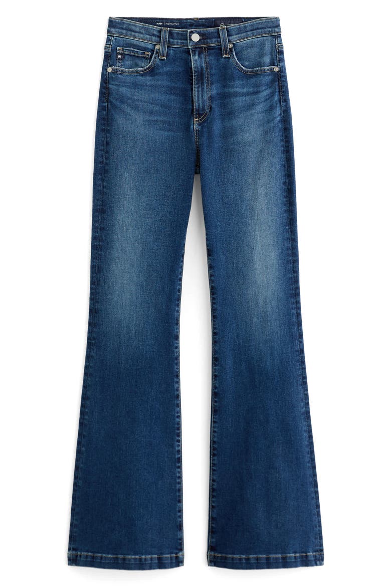 Madi High Waist Flare Jeans, Alternate, color, FORGOTTEN