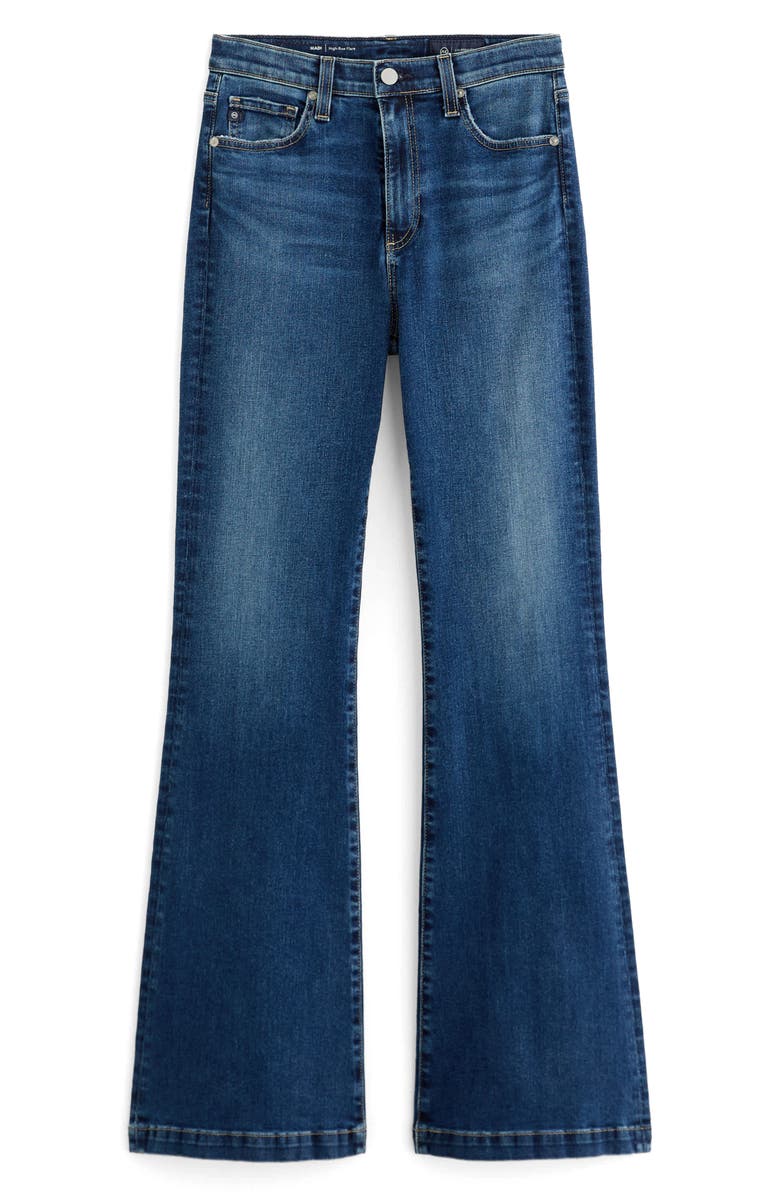 AG Madi High Waist Flare Jeans, Alternate, color, Forgotten