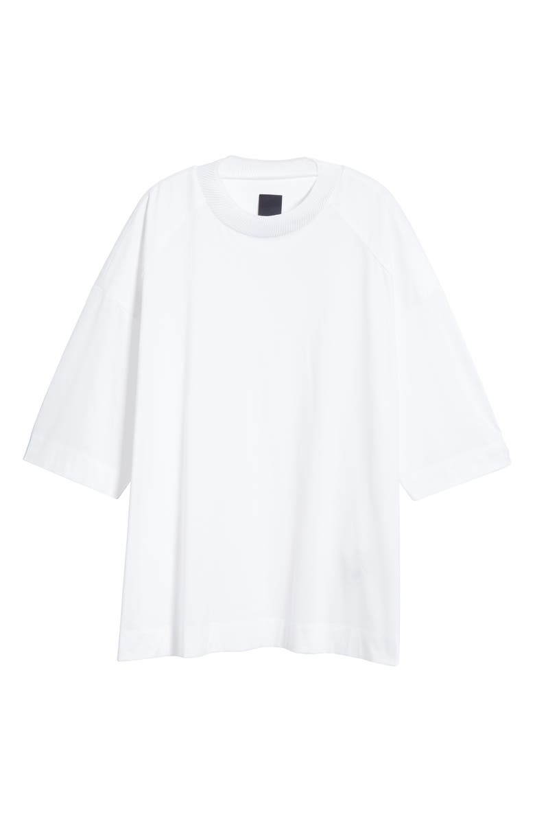 Juun.J Oversize Mock Neck T-Shirt, Alternate, color, 