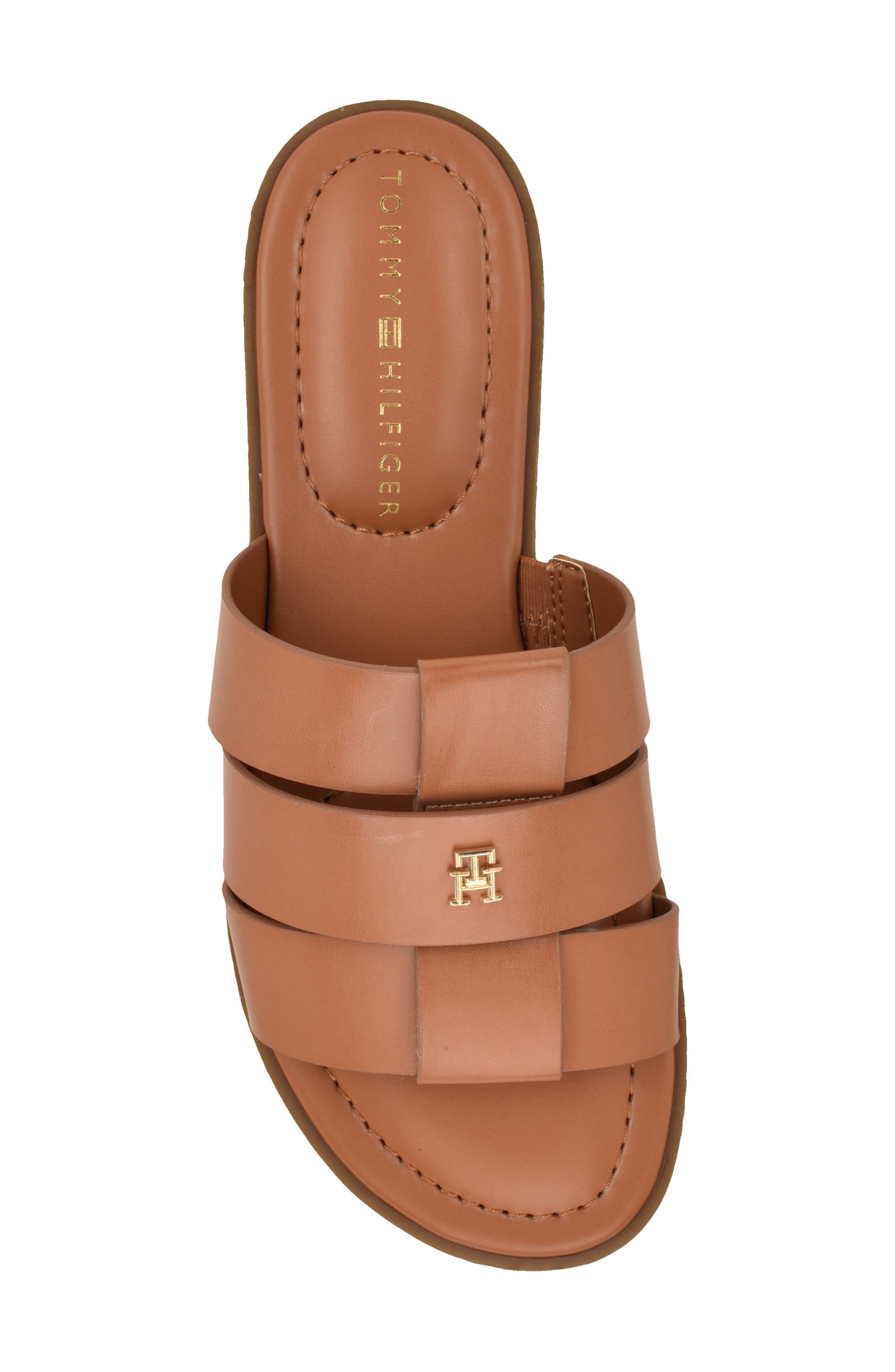 Tommy Hilfiger Moden Slide Sandal, Alternate, color, Beige