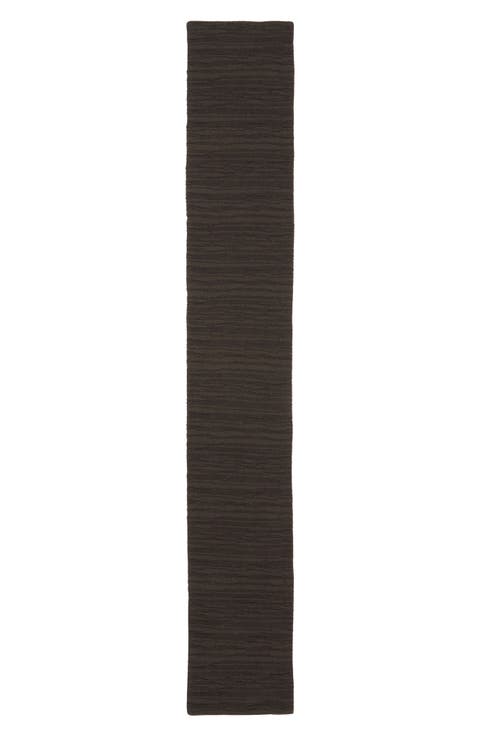 Textured Broken Stripe Cashmere Scarf