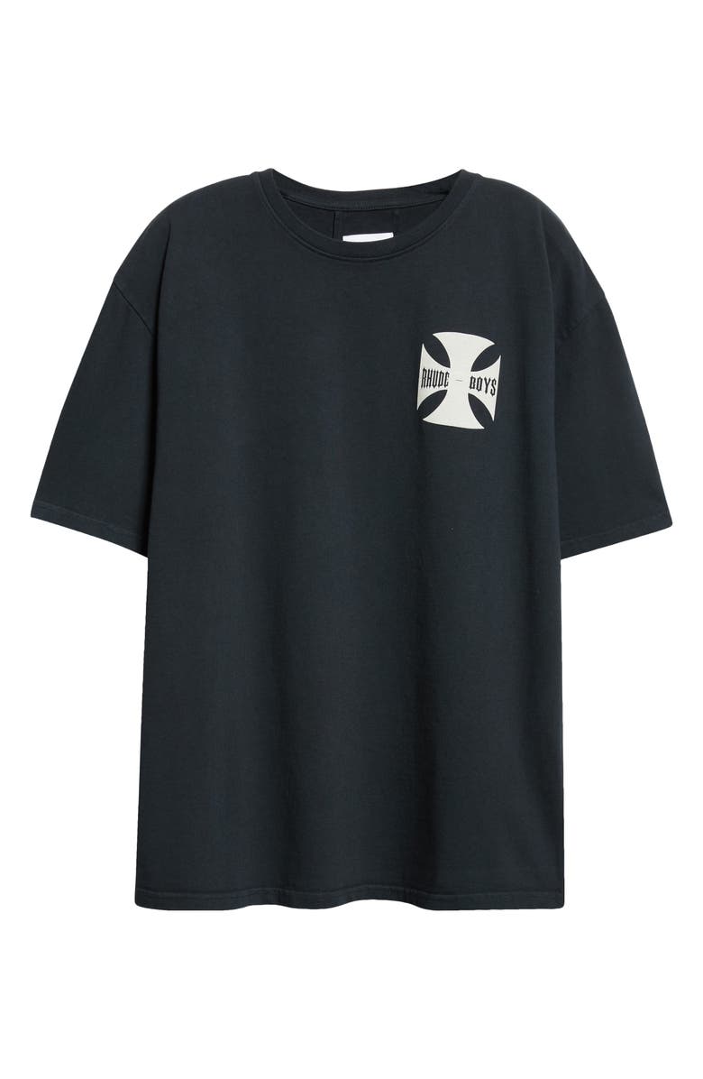 Rhude Regular Fit Rhude Boys Graphic T-Shirt, Alternate, color, 
