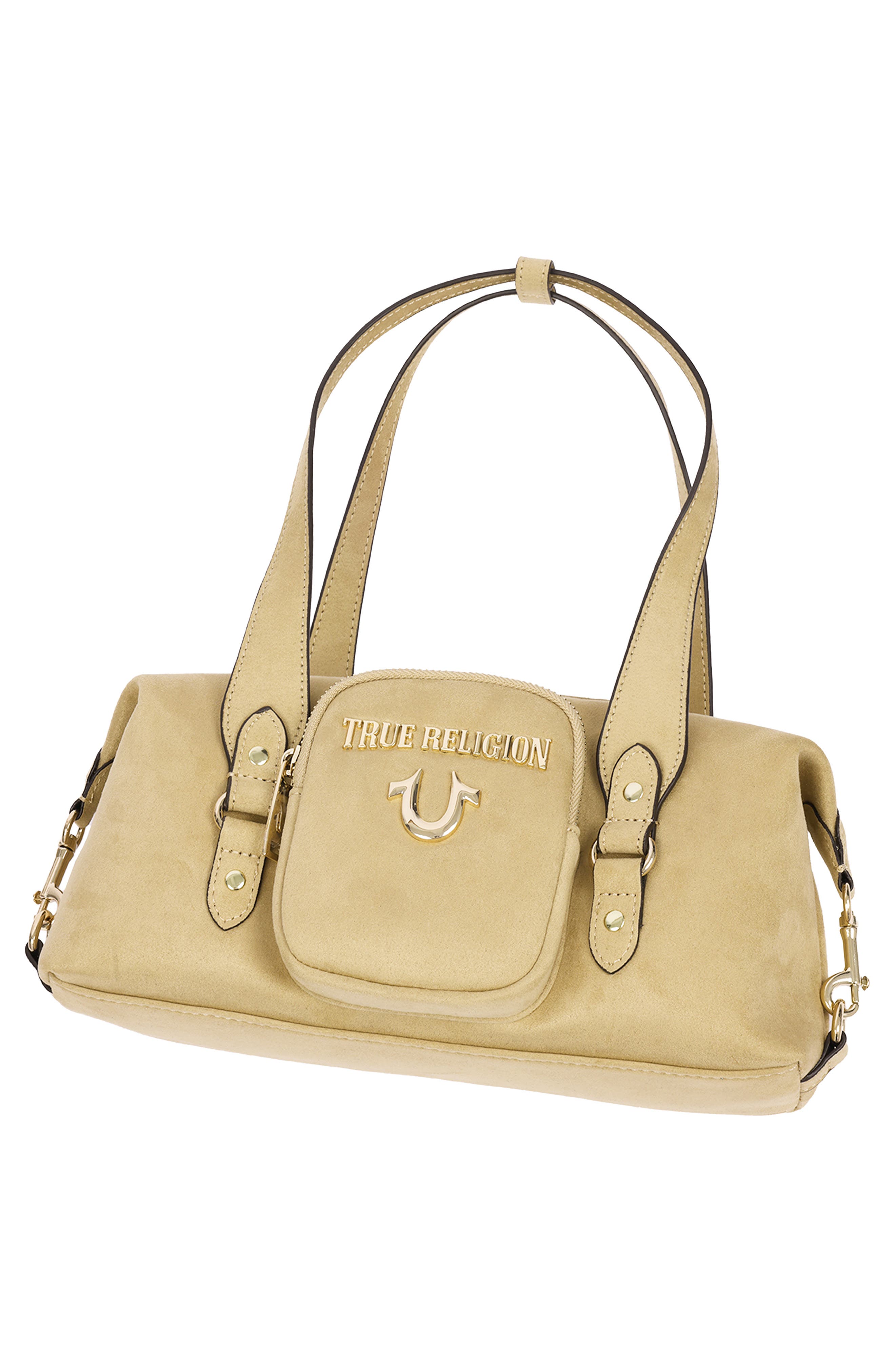 East/West Horseshoe Satchel Bag, Alternate, color, TAN