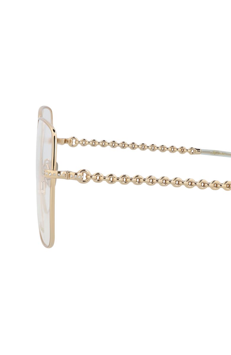 Pomellato 58mm Square Optical Glasses, Alternate, color,