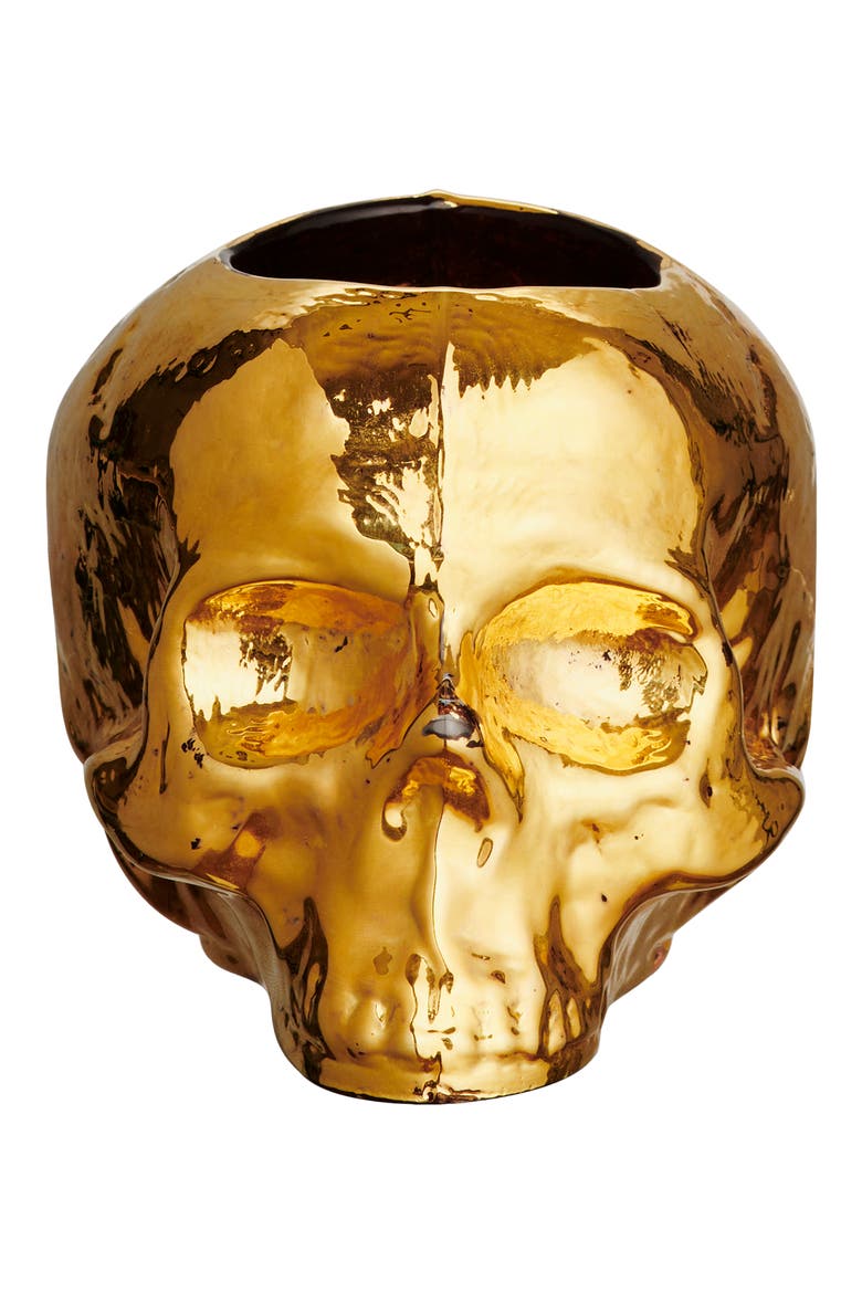 Still Life Crystal Votive Holder, Main, color, GOLD