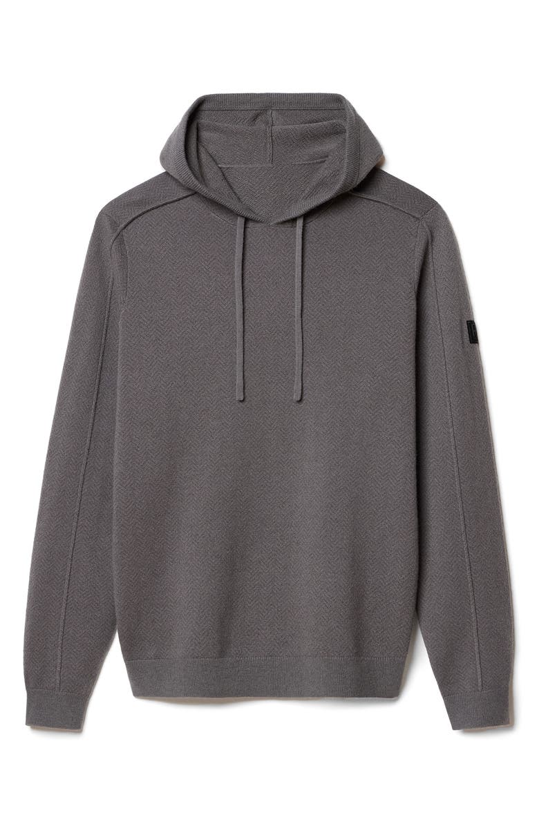 Rhone Emerson Knit Wool & Cashmere Hoodie, Alternate, color, 