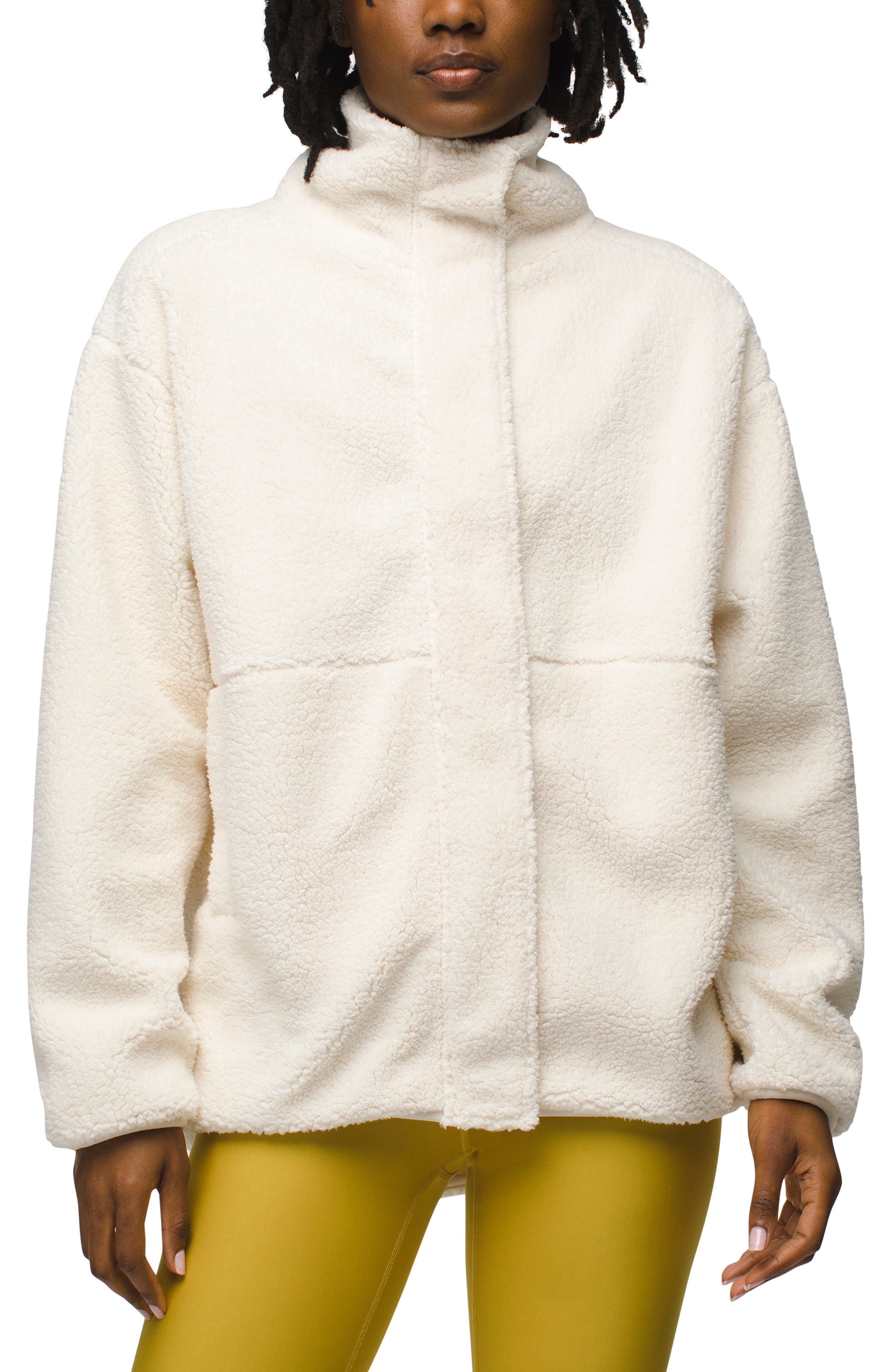 prAna Flurry Fleece Jacket in Canvas 