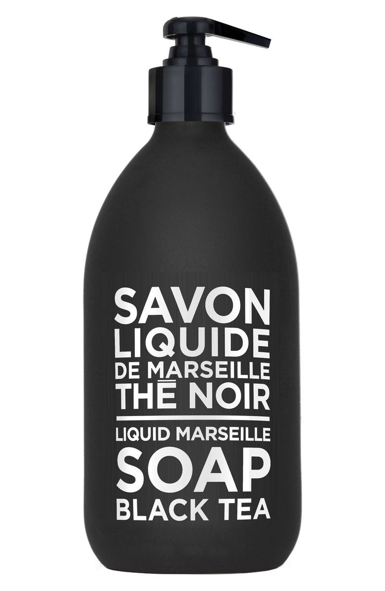 Compagnie de Provence Black Tea Liquid Marseille Soap, Main, color,
