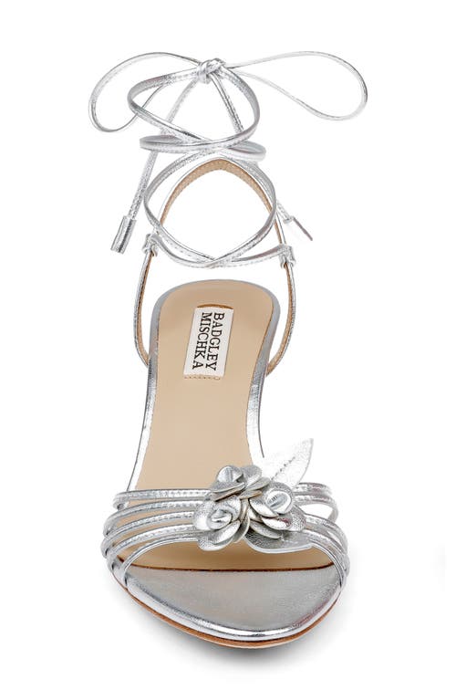 BADGLEY MISCHKA BADGLEY MISCHKA COLLECTION DARLYN ANKLE WRAP SANDAL 