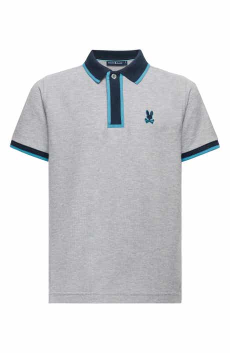 Psycho Bunny Kids' Rico Pima Cotton Piqué Polo