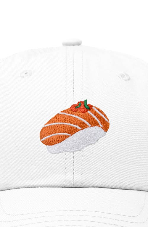 DALIX DALIX SALMON SUSHI EMBROIDERED DAD CAP