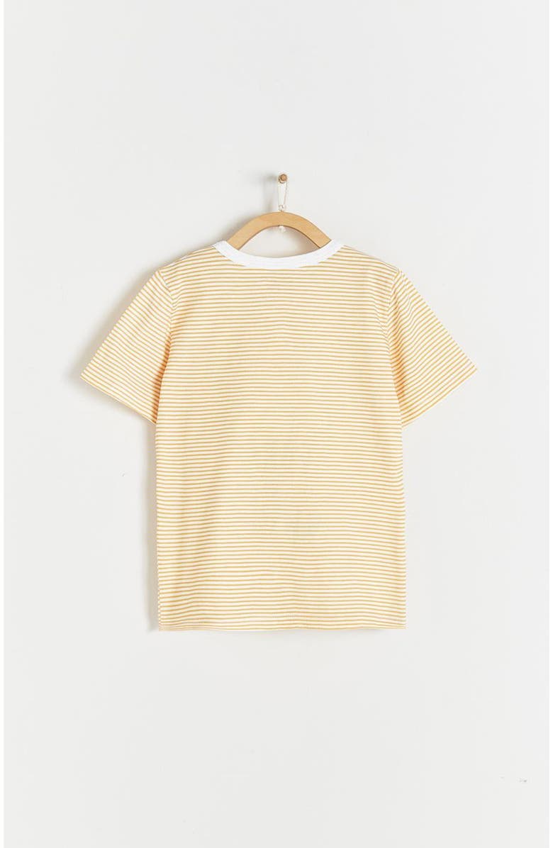 Babycottons Sunset Striped Printed Short Sleeve T-Shirt for Infant, Alternate, color, 