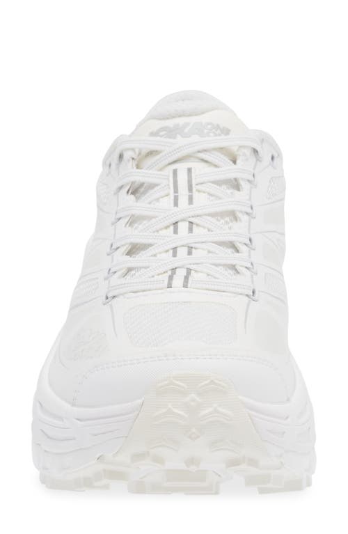 Hoka One One Mafate Speed 2 Sneakers In White