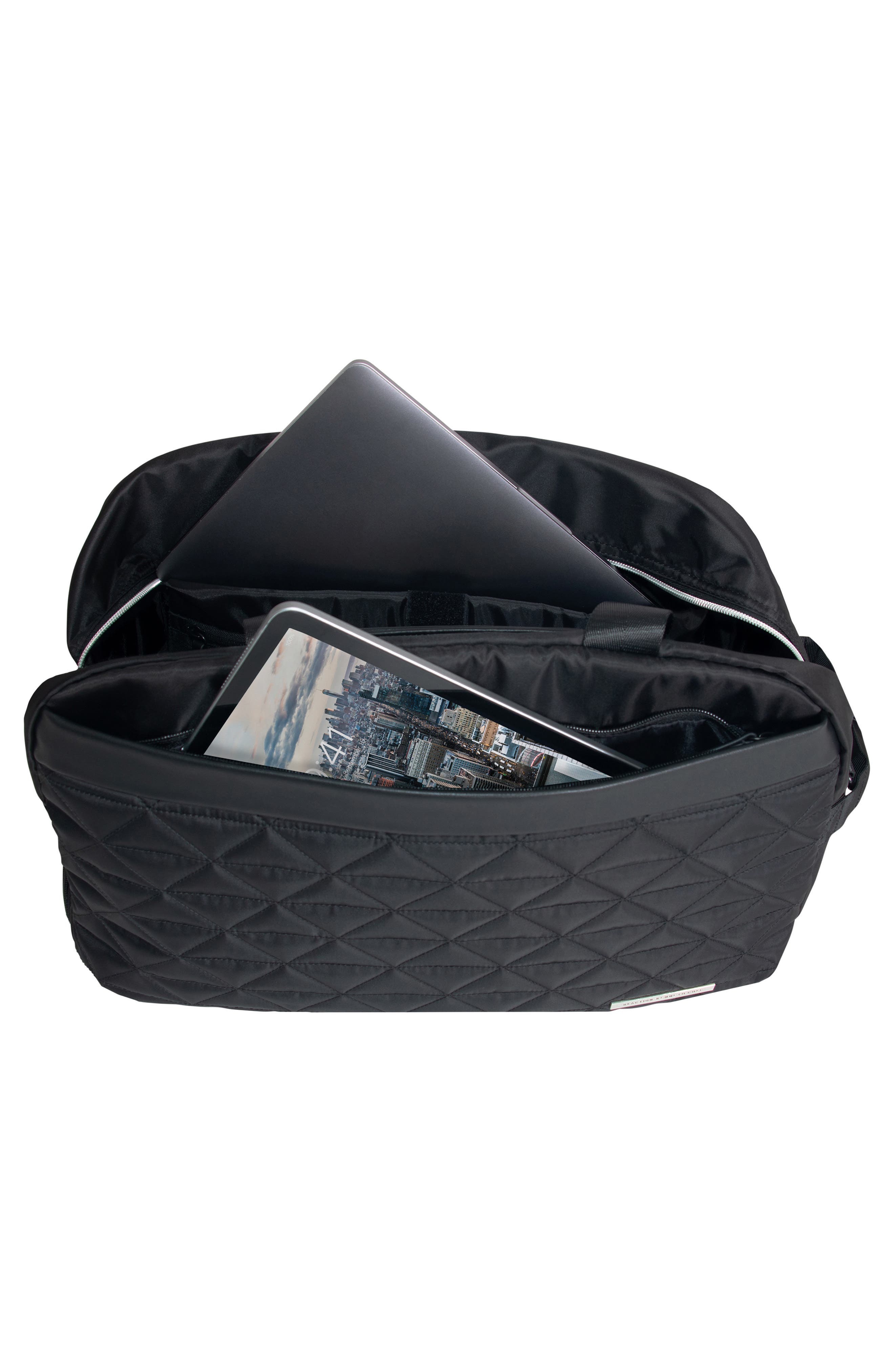 Kenneth Cole Reaction Emma Duffle Bag, Alternate, color, Black