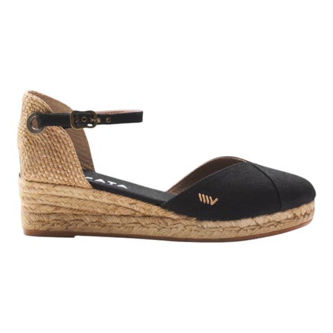 Pubol Canvas Espadrille Wedges