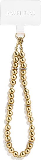 Pisa Pavé Beaded Phone Wrist Strap