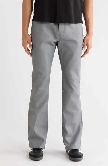 Leather Flare Pants
