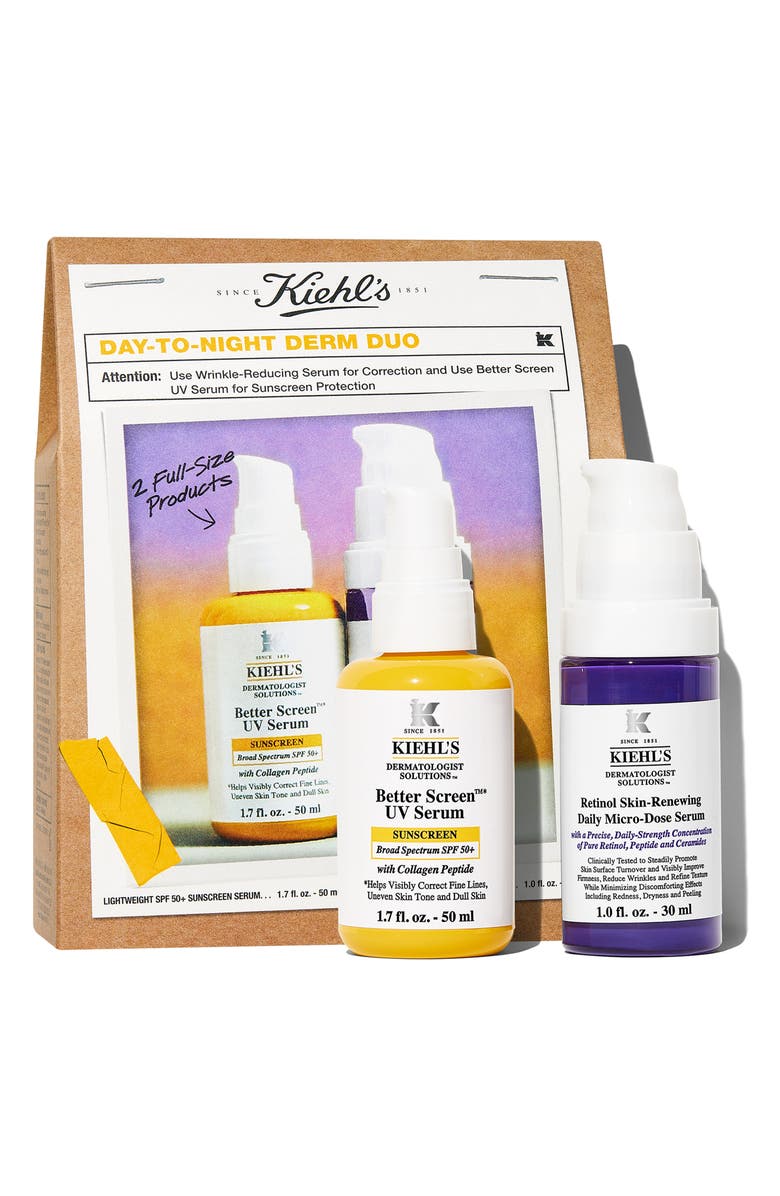 Kiehl's Since 1851 Day-to-Night Derm Set, Main, color,