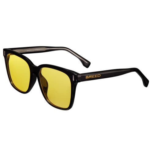 Breed Linux Polarized Sunglasses In Black/yellow