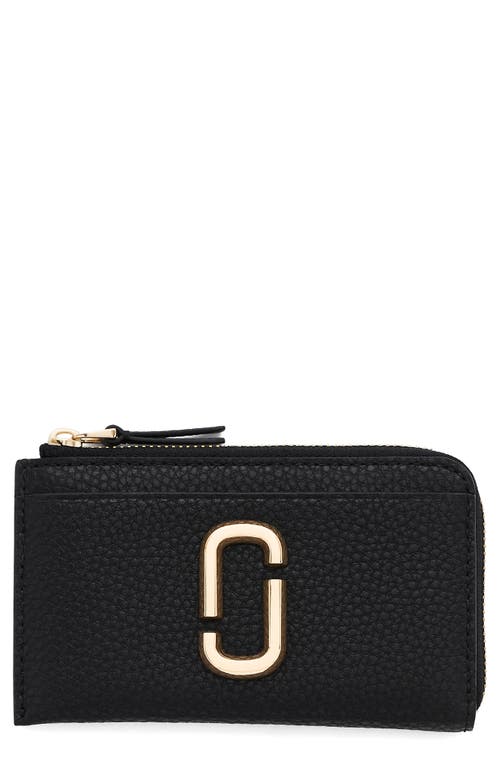 Marc Jacobs The J Marc Top Zip Multi Wallet In Black