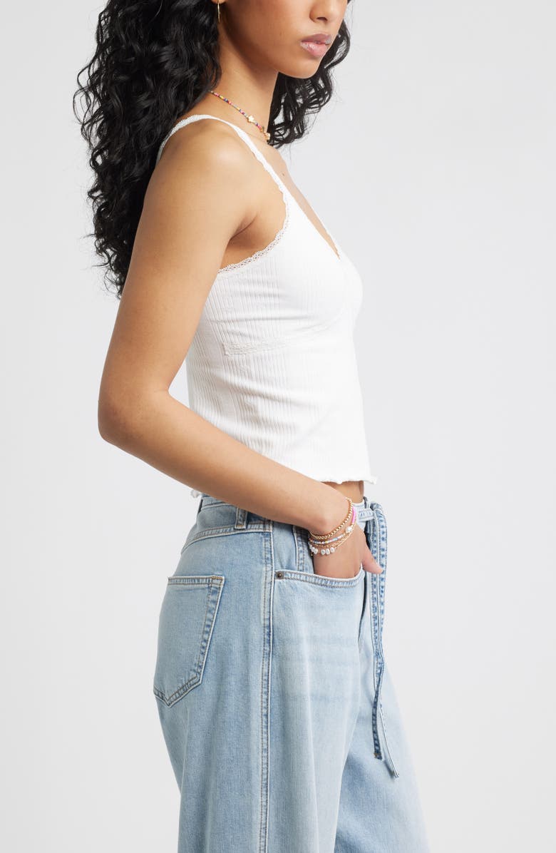 BP. Seamless Rib Tank, Alternate, color, White Blanc