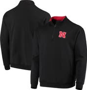 COLOSSEUM Men's Colosseum Black Nebraska Huskers Tortugas Logo Quarter-Zip Jacket