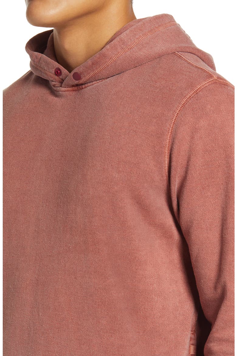 Sur Snap Hoodie, Alternate, color, HENNA