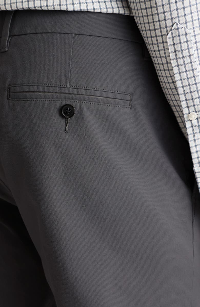 Bonobos Weekday Warrior Slim Fit Stripe Dress Pants, Alternate, color, Tuesday Grey Fine Stripe