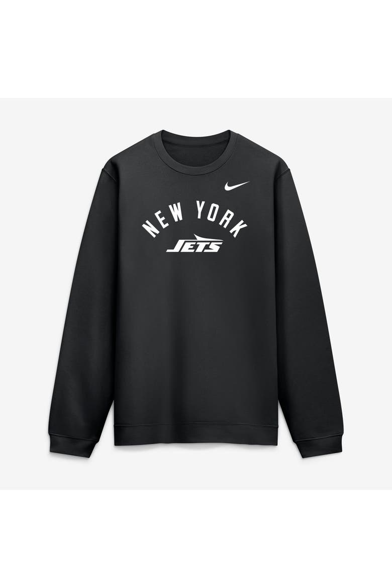 Men's Nike Black New York Jets Primetime Club Sweatshirt, Main, color, Black