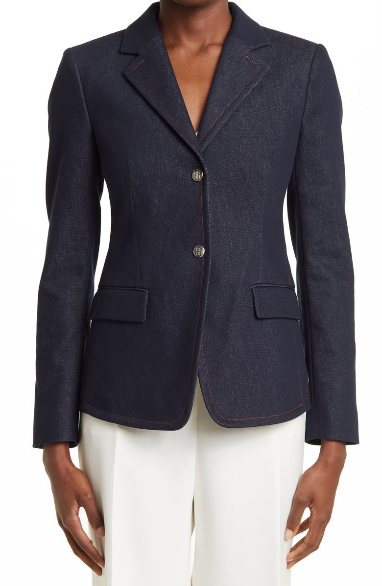 BOSS HUGO BOSS Jadenimi Denim Jacket, Alternate, color, 