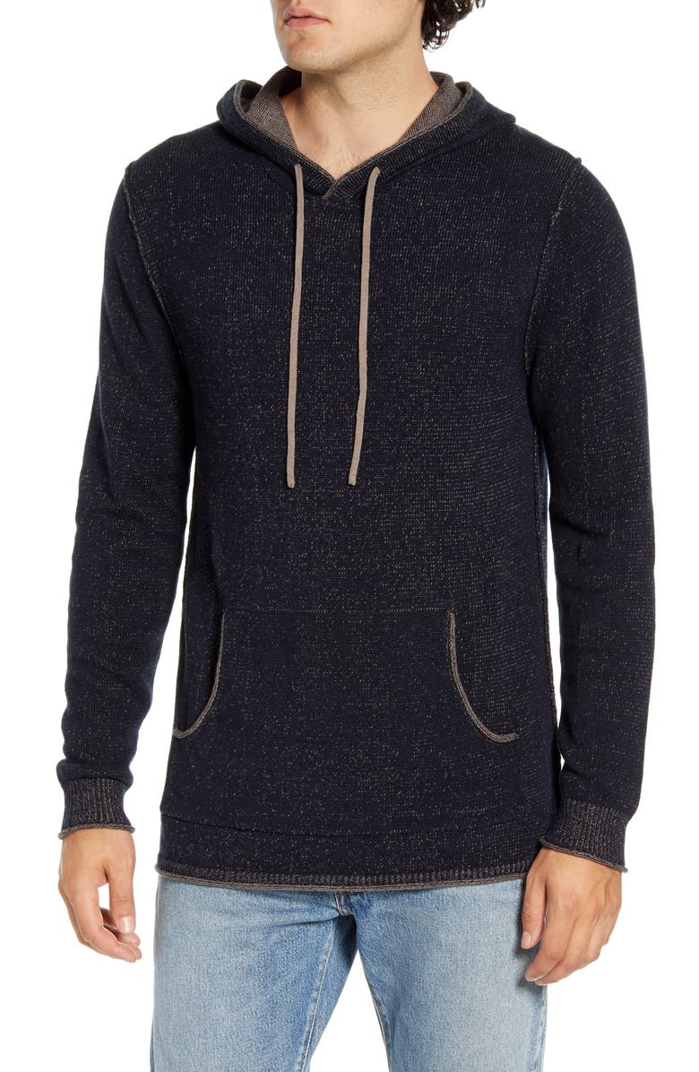 The Normal Brand Jimmy Hoodie Sweater, Main, color, Navy