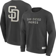 FANATICS Men's Fanatics Charcoal San Diego Padres Elements Future Ground Lettering Pullover Sweatshirt