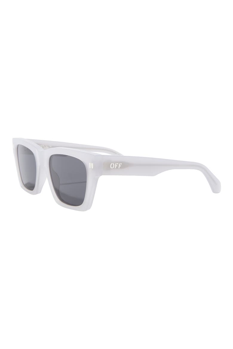 53mm Valdez Square Sunglasses, Alternate, color, GREY DARK GREY