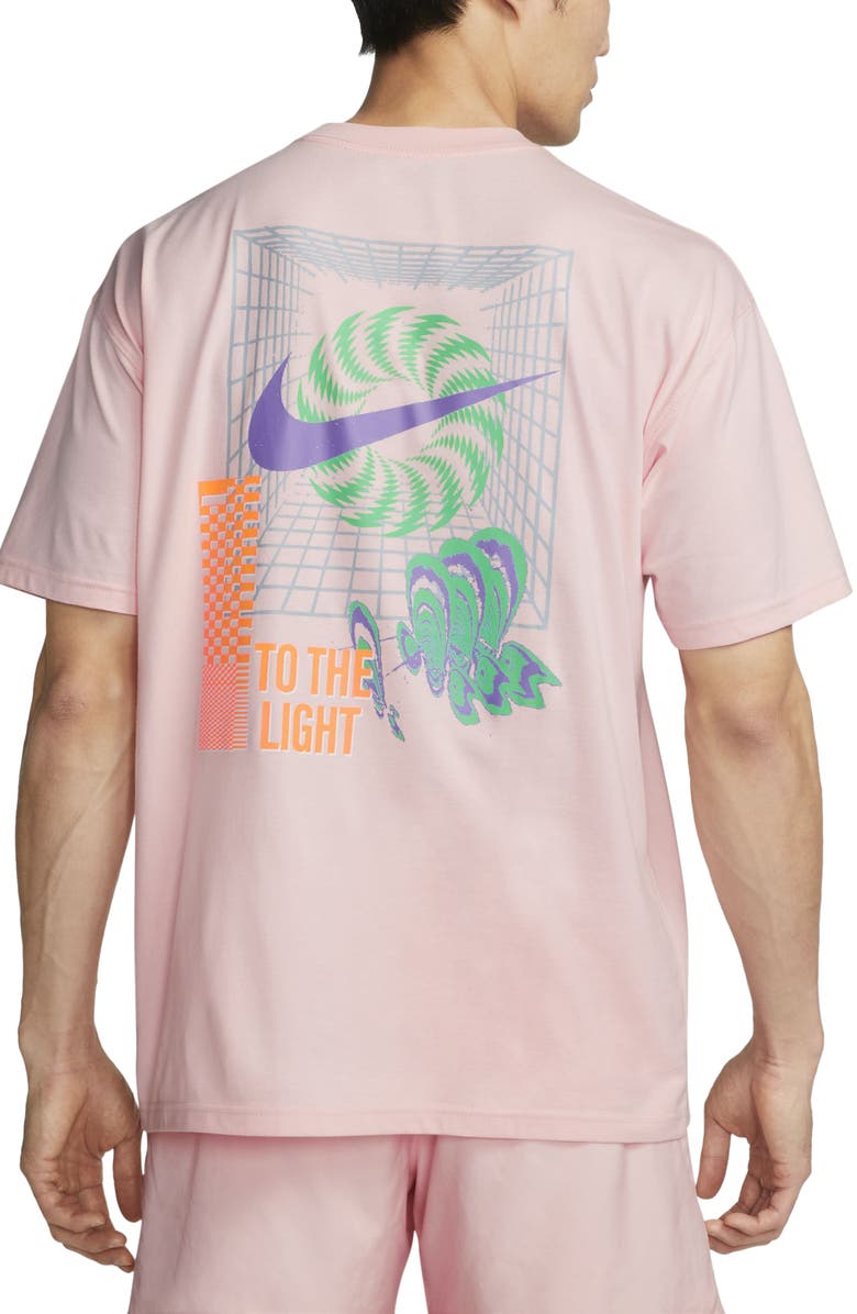 Nike Max90 Festival Graphic T-Shirt, Alternate, color, Pink Bloom