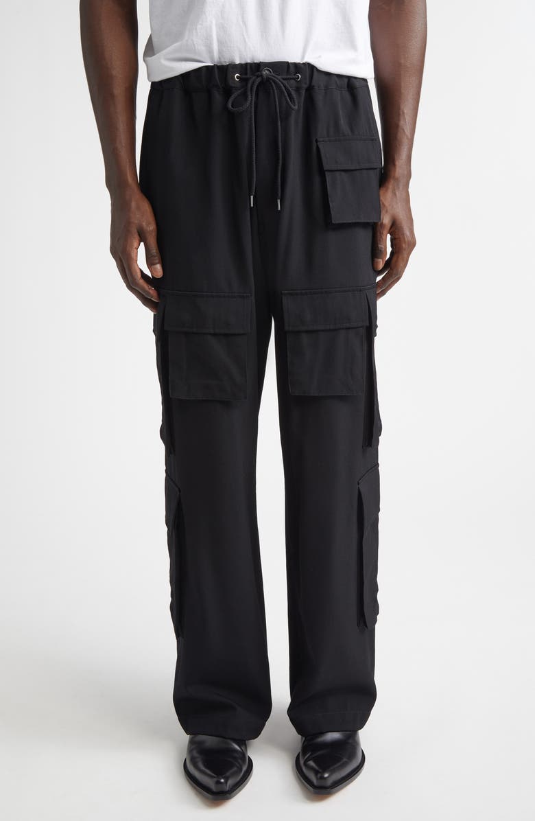 TAKAHIROMIYASHITA TheSoloist. Easy Pants, Main, color, Black