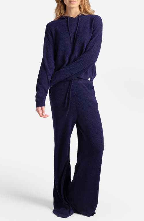 Sunday Citizen Open Knit Hoodie In Animal Print