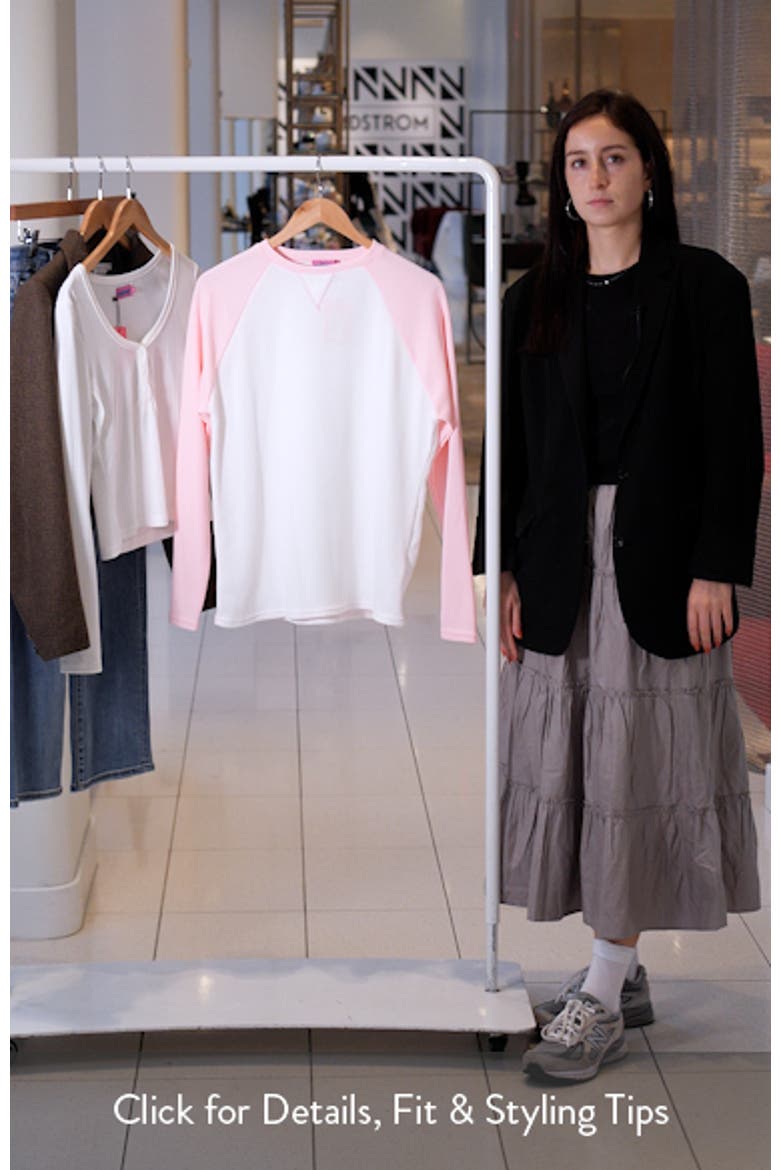 Me Time Oversize Waffle Knit Top video