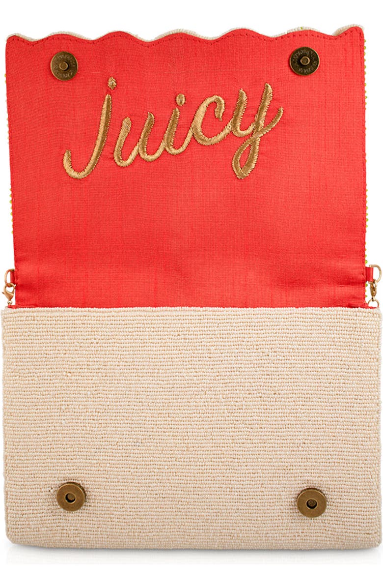 Mary Frances Accessories Sun Kissed Crossbody Handbag, Alternate, color, Ivory