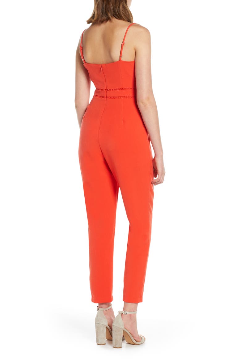 Brinley Jumpsuit, Alternate, color, POPPY