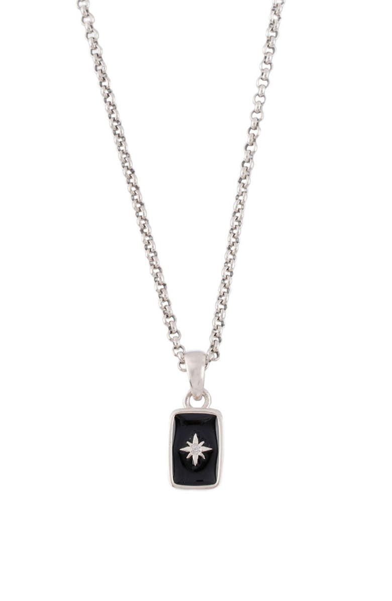 Serge DeNimes Abyssal Pendant Necklace, Main, color, Silver