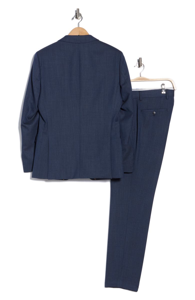 BOSS Notch Lapel Two Button Suit, Alternate, color, Dark Blue