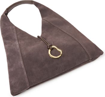 Malin Suede Hobo Bag