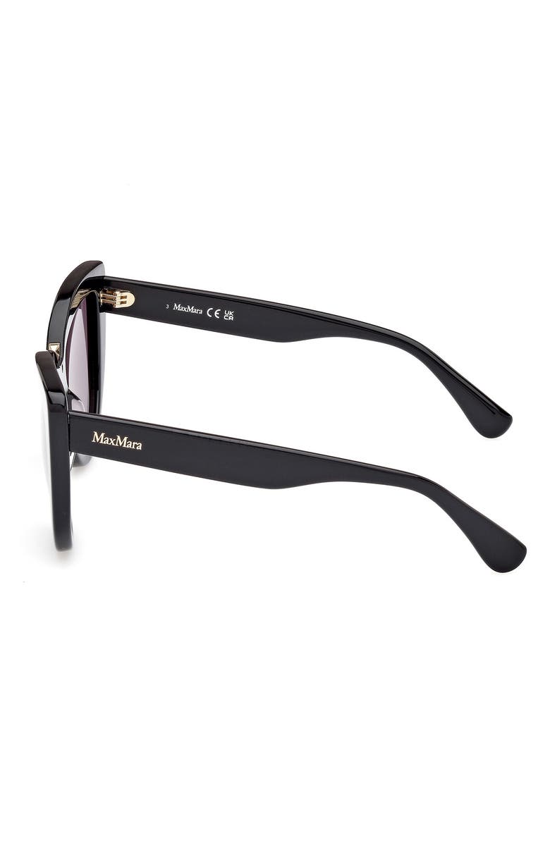 Max Mara Spark 55mm Polarized Cat Eye Sunglasses, Alternate, color,